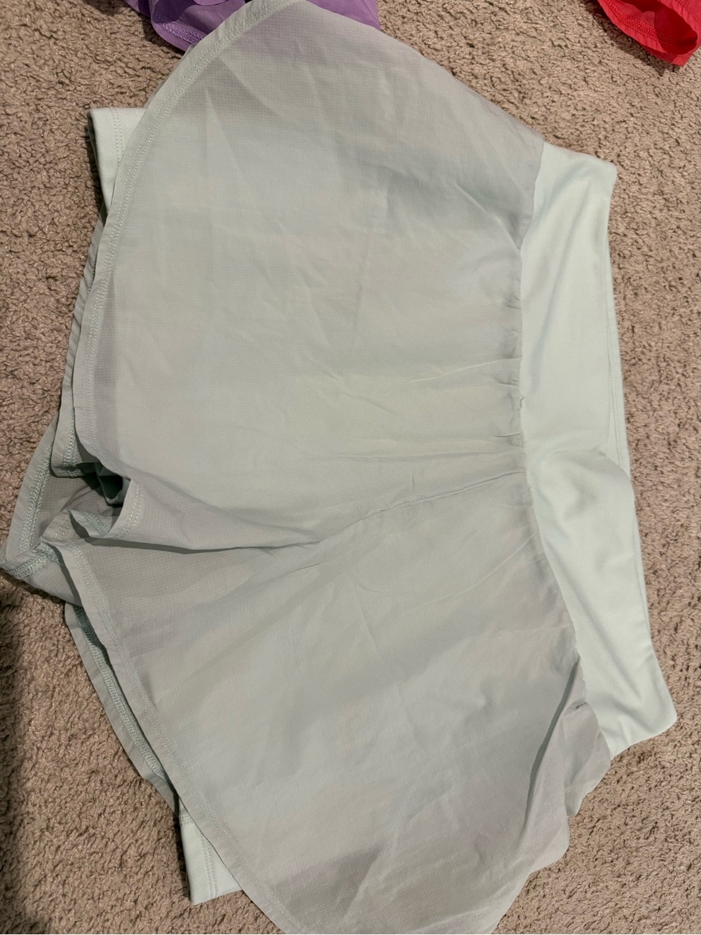 all in motion Mint Mesh Overlay Athletic Shorts